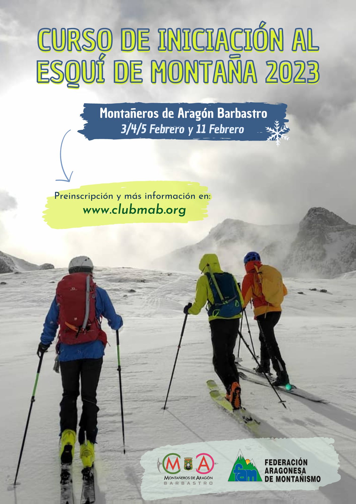 Curso de iniciación al esquí de montaña 2023